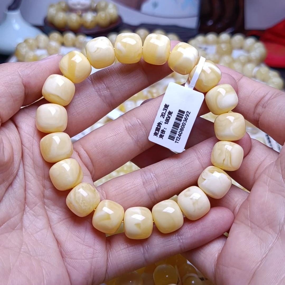 【闪购商品】未镶嵌蜜蜡手串12+老型手串