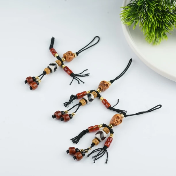 壹加师姐｜手工设计阿呆牙牙玛瑙多宝挂件多样性发一6815N