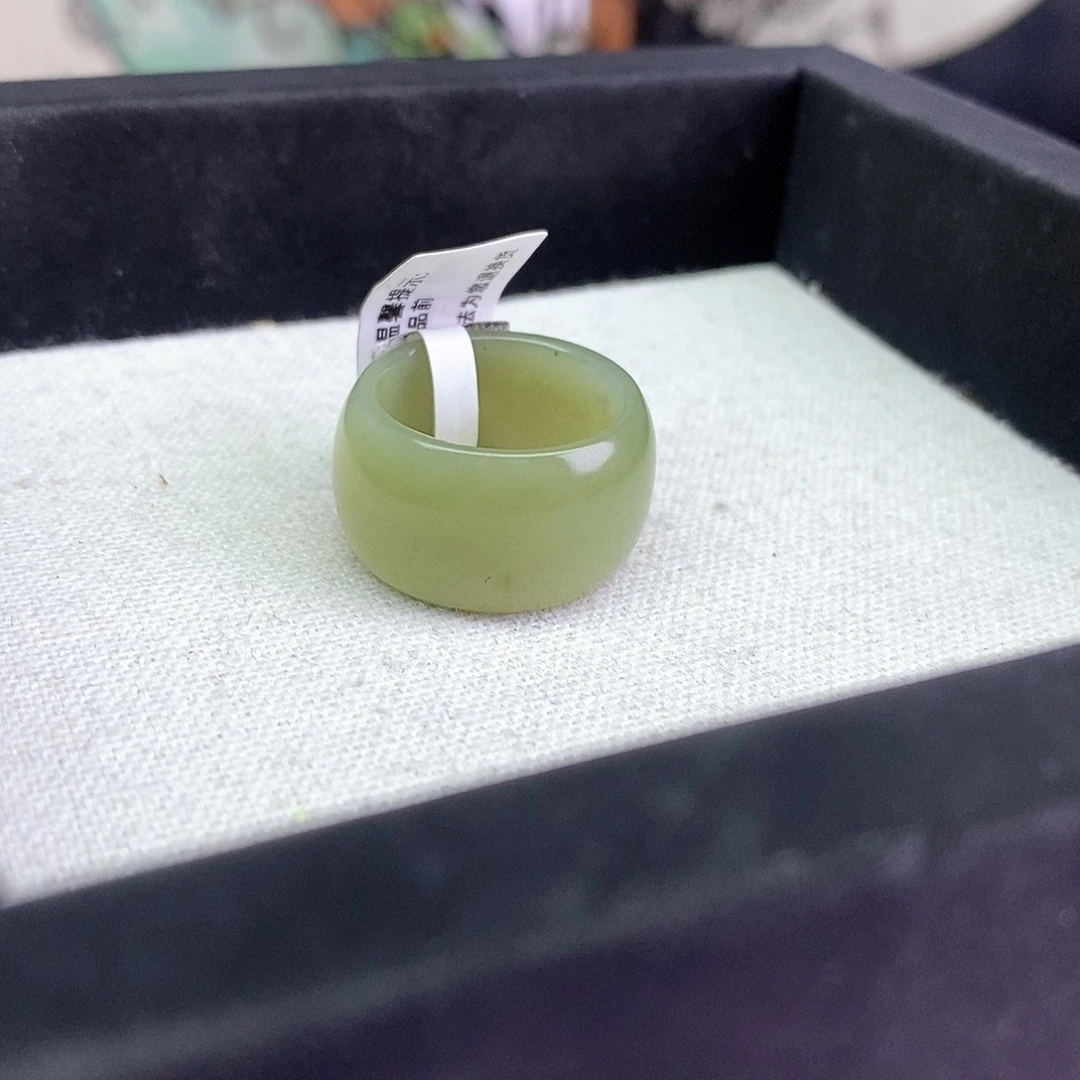 橘***海和田玉戒指未镶嵌湖水轮胎福利18号