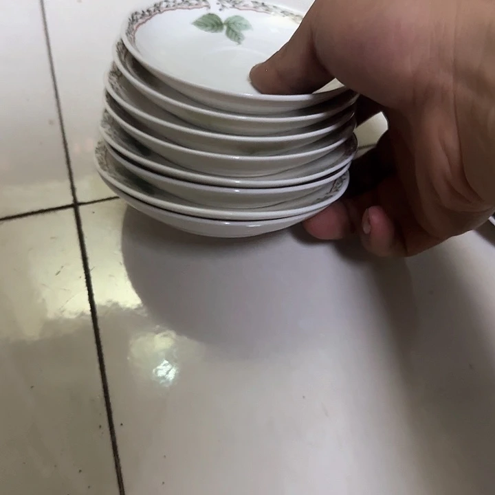 瓷片陶瓷盘子碗啥都有8个