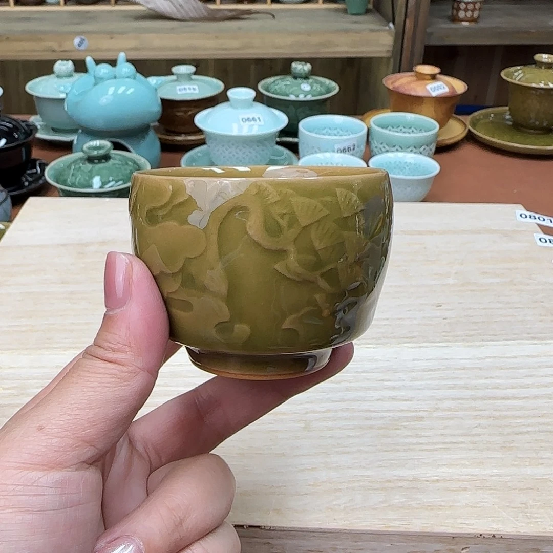 龙泉敬悦青瓷品茗杯