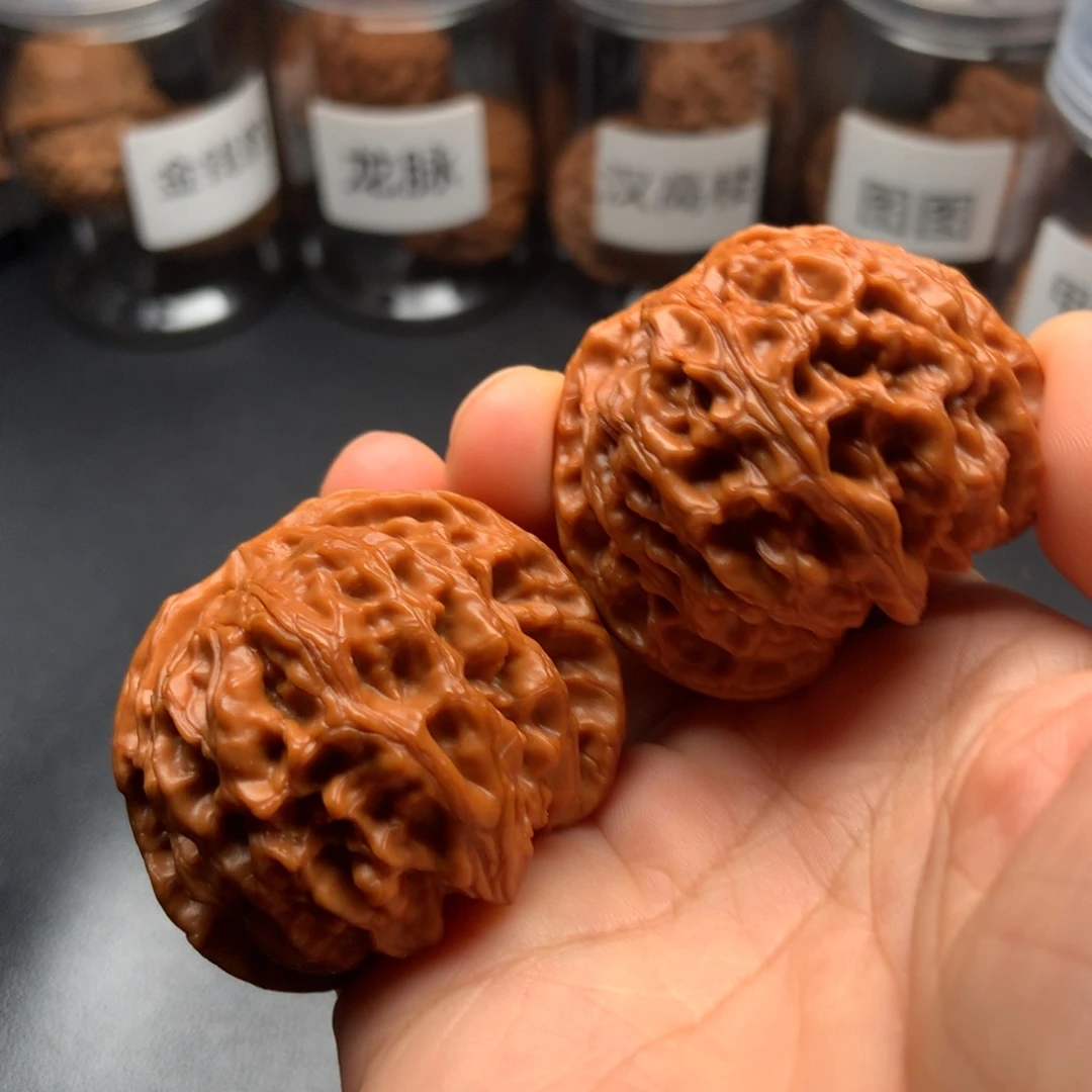 吊坠文玩核桃苹果园44.5