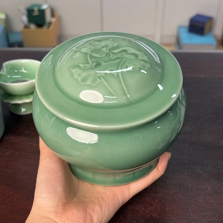 小米茶器龙泉云间青瓷