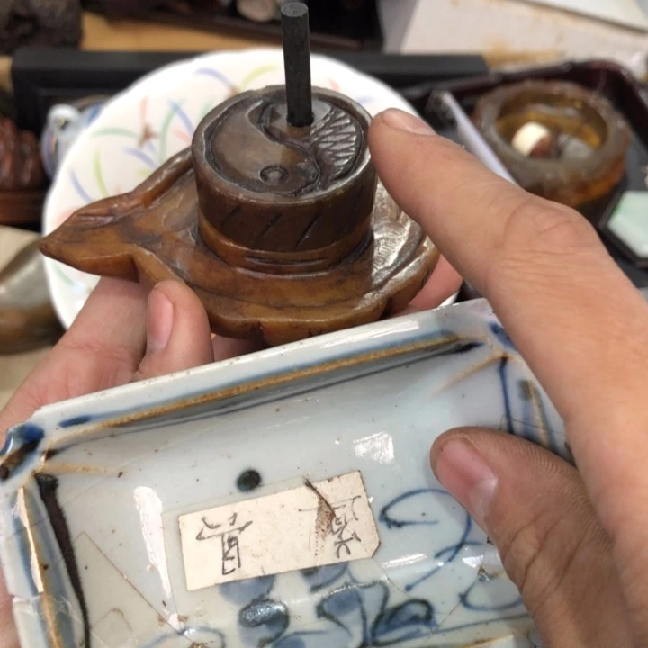 陶瓷孤品单件车里拍