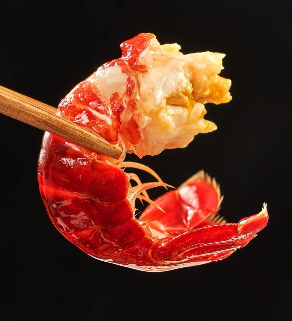 龙虾尾 原料干冰 颗大饱满