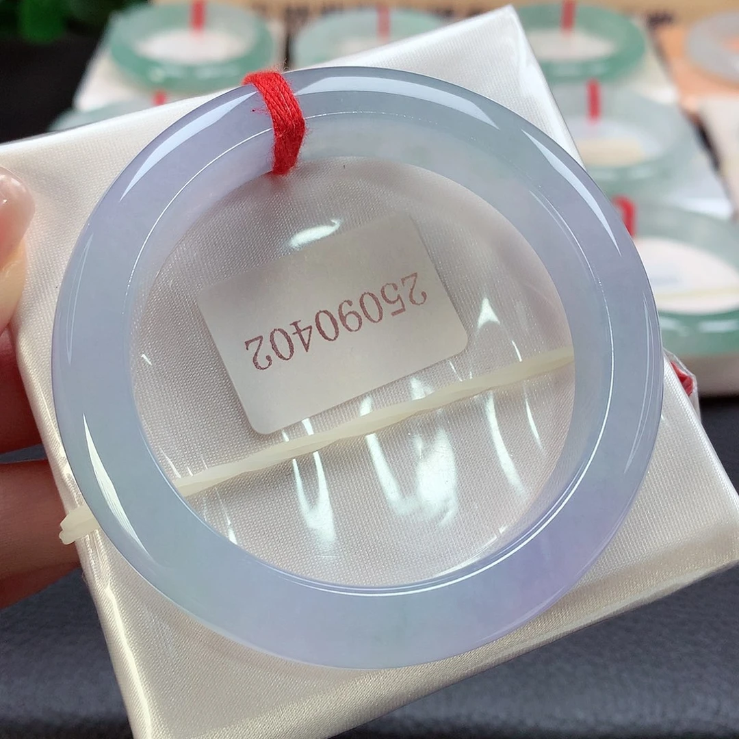 未镶嵌手镯翡翠冰春彩！0包容！97号