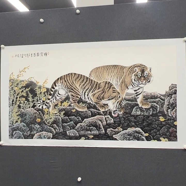 国画书画作品多次