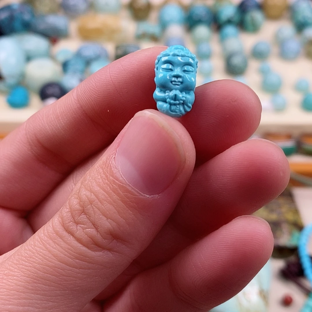 绿松石珠宝奇石未镶嵌