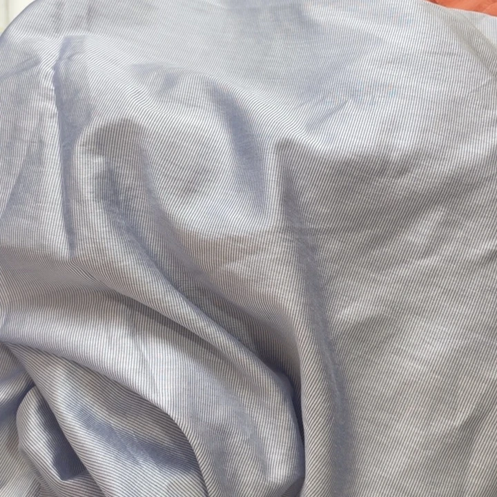 天丝（莱赛尔纤维）蓝白条纹2米