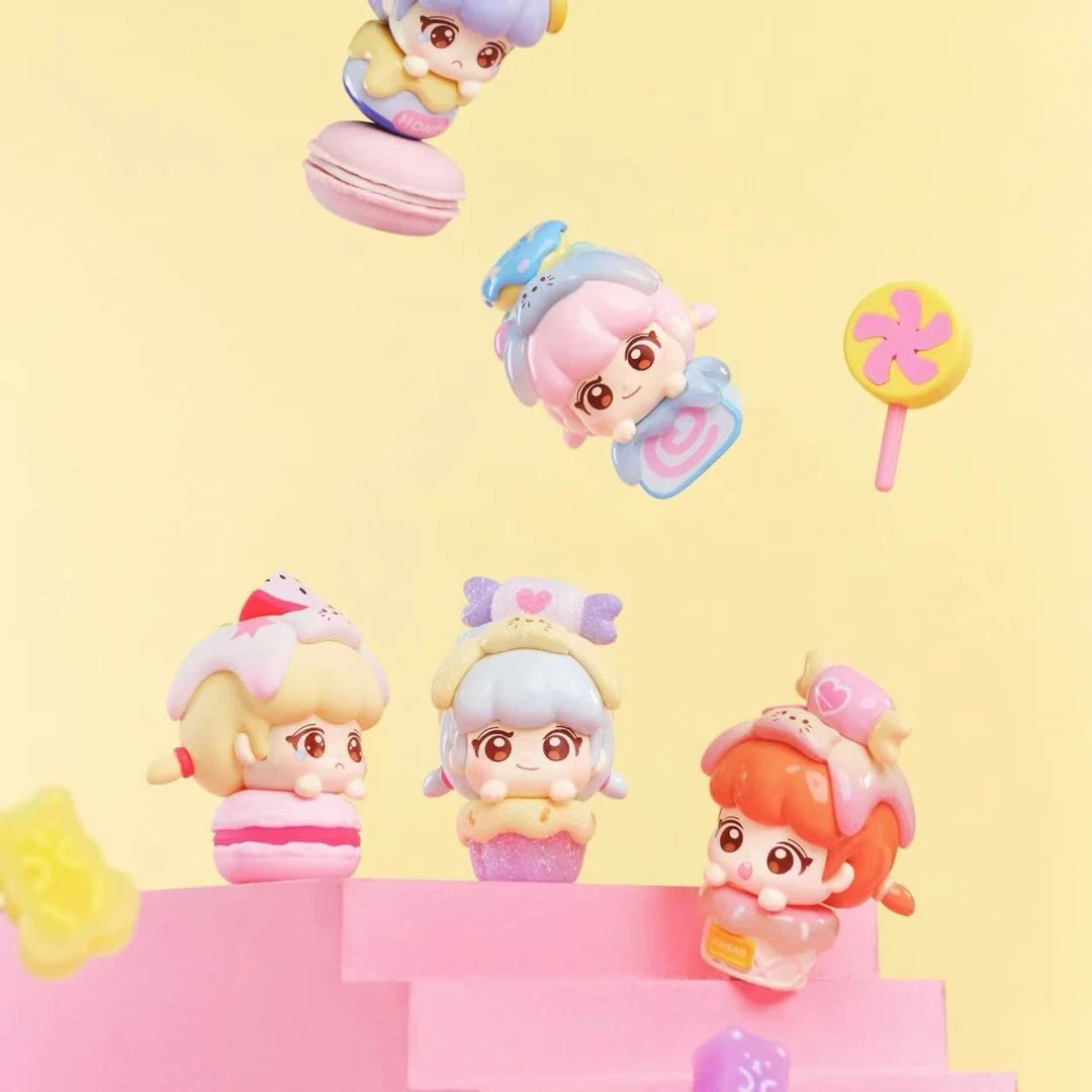 奶宝喵呜茶话会可爱潮玩萌粒可做钥匙扣