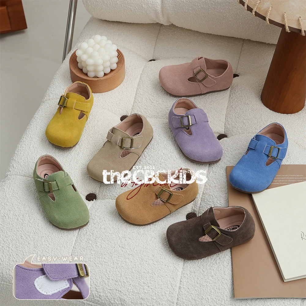 包头软底儿童休闲童鞋复古勃肯秋季季镂空 250069