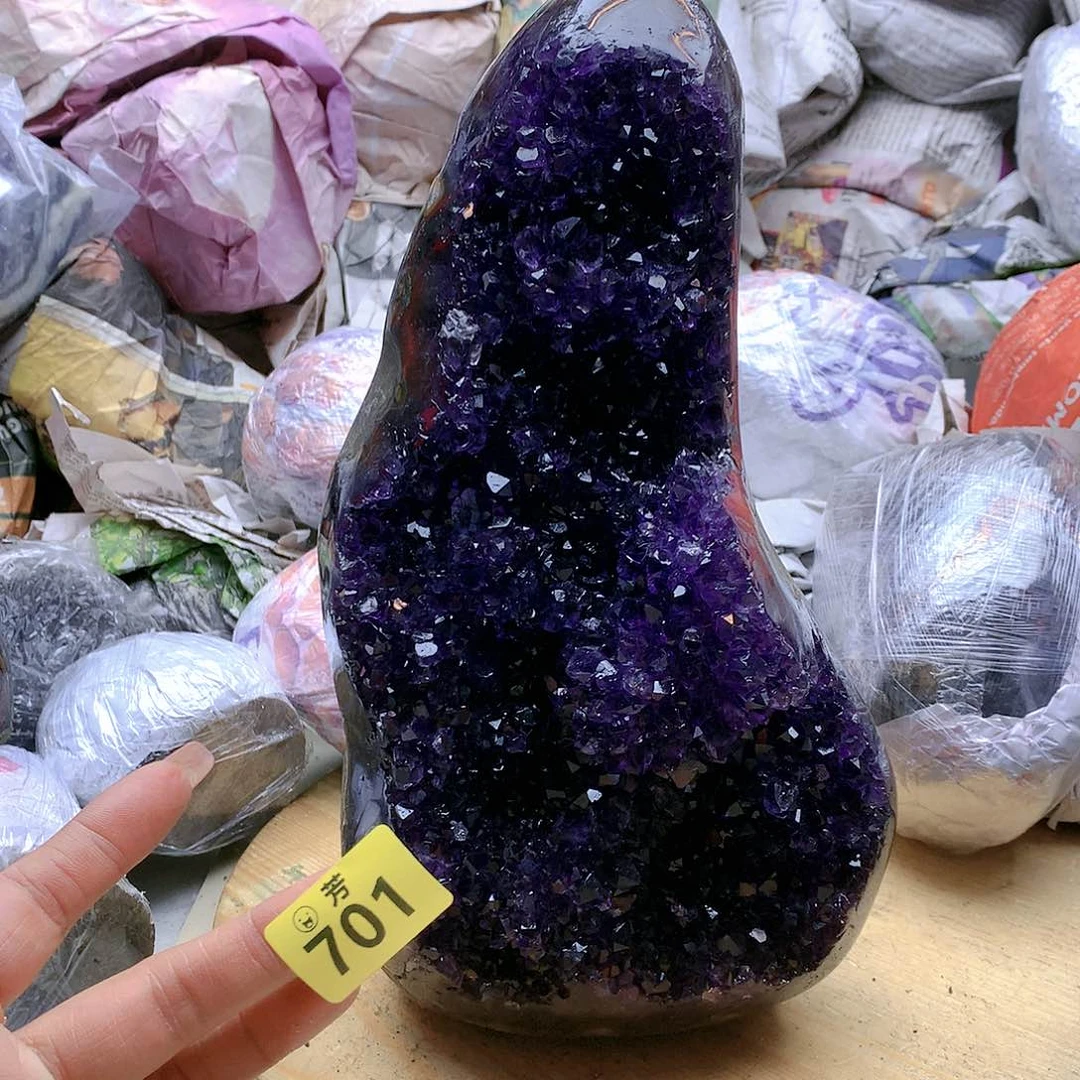 紫晶大型摆件（非配饰）未镶嵌
