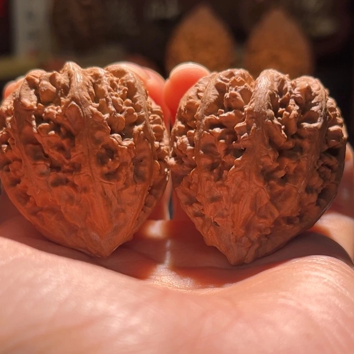 文玩核桃吊坠蚂蚁方印36