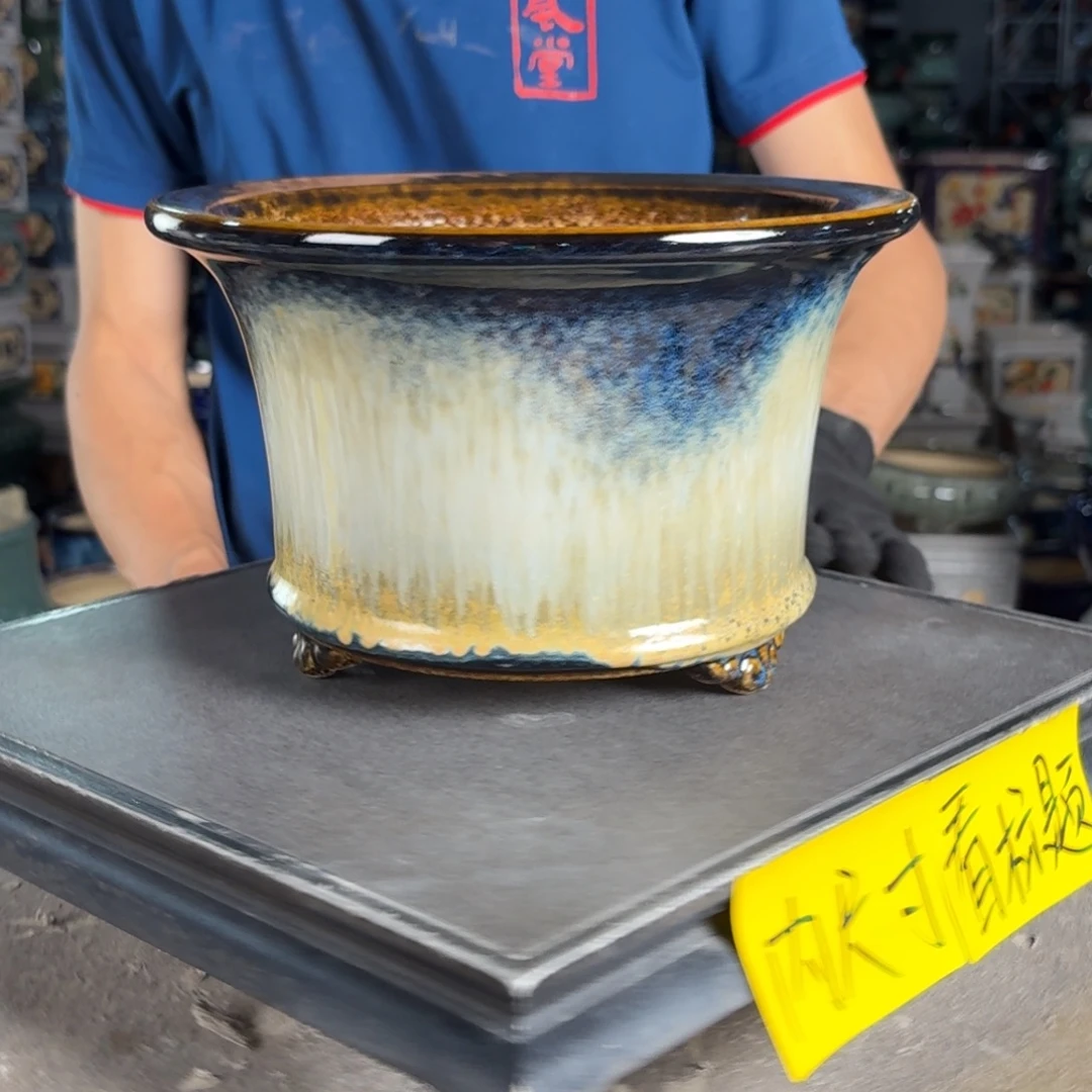 一风堂石湾花盆 内19*12