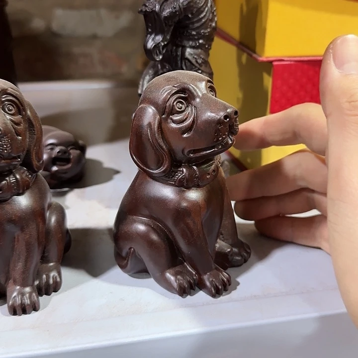 木黑檀木12旺财一只