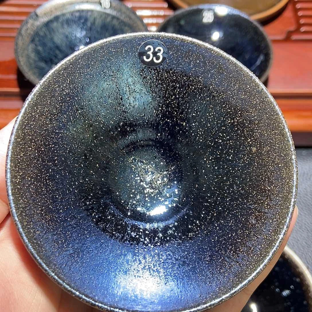 茶盏建盏朱秋敏龙窑柴烧
