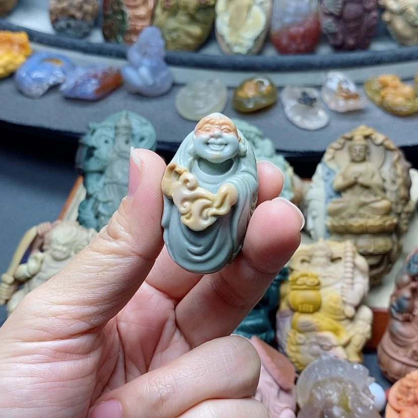 【闪购商品】定制石英质玉吊坠未镶嵌