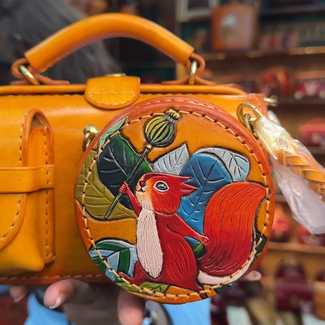 a***y牦牛剖层皮革晴天松鼠