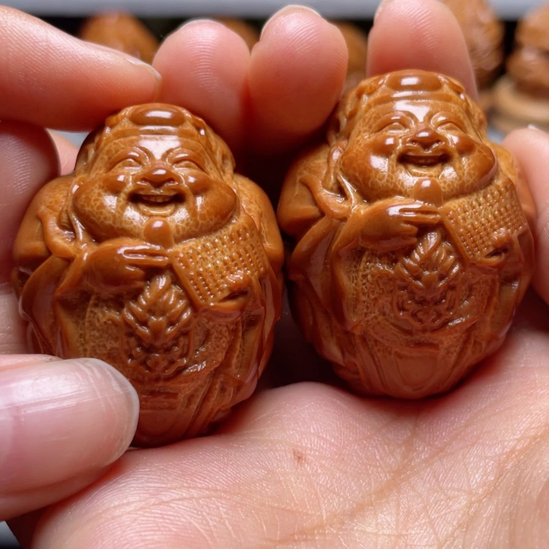 吊坠橄榄核算盘龙财手球3.5