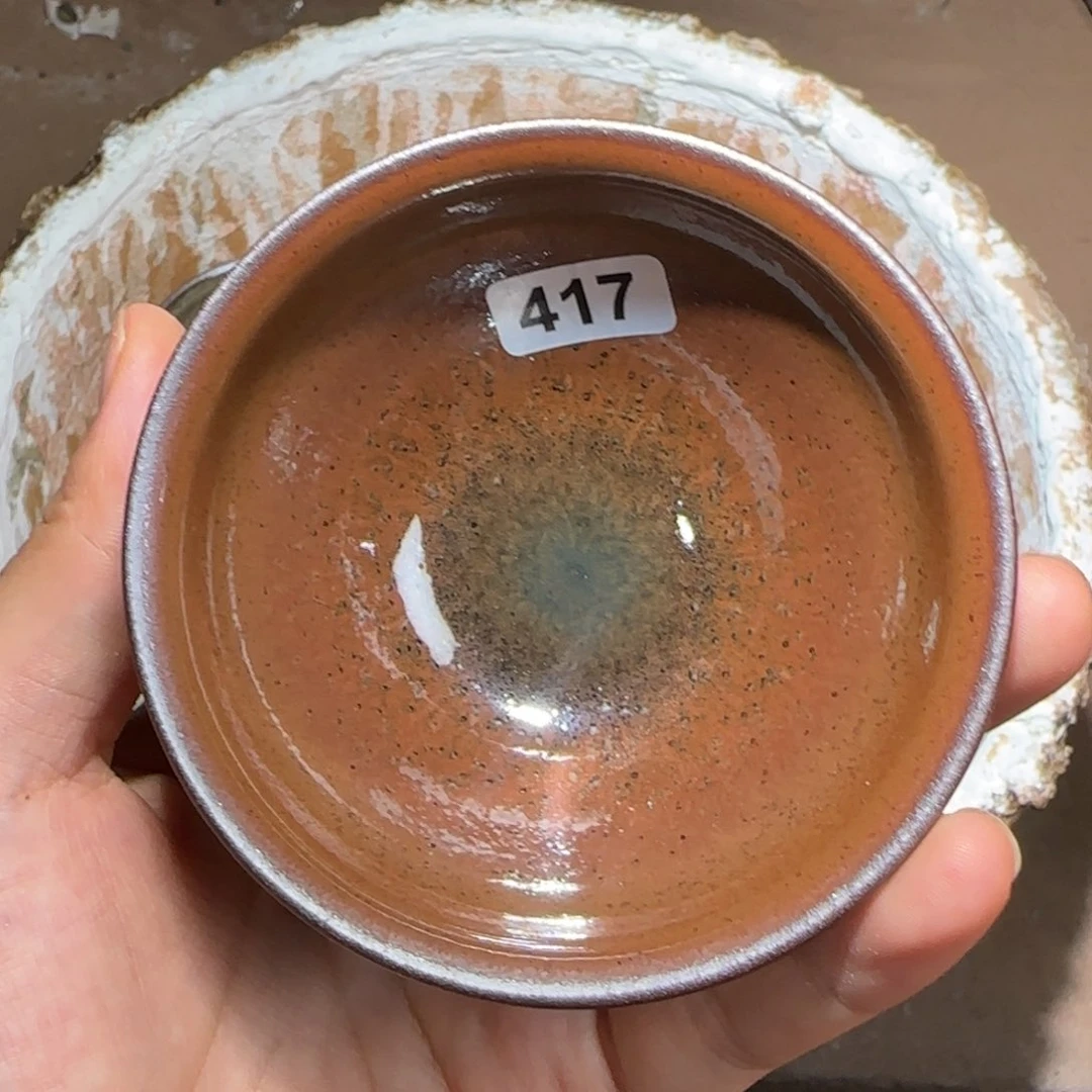 茶盏龙窑柴烧原矿原釉417