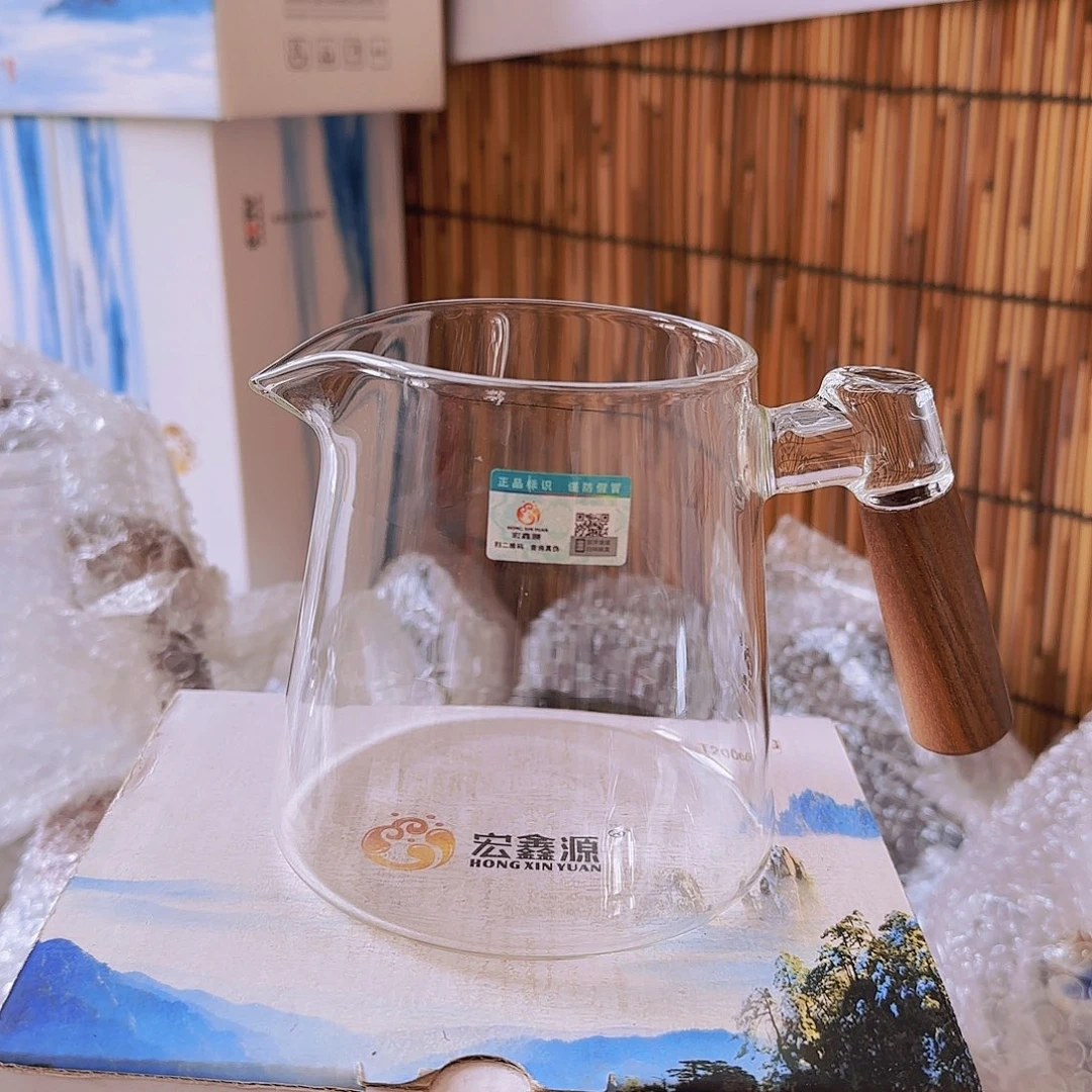 高硼硅玻璃茶水分离款H715公杯