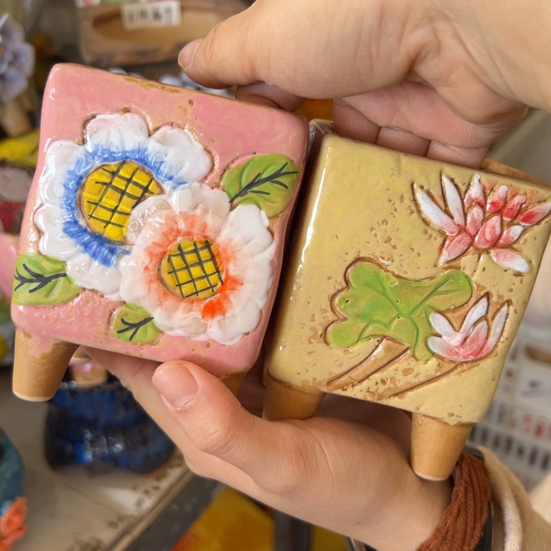 多肉花盆，满20发货爱退拉黑