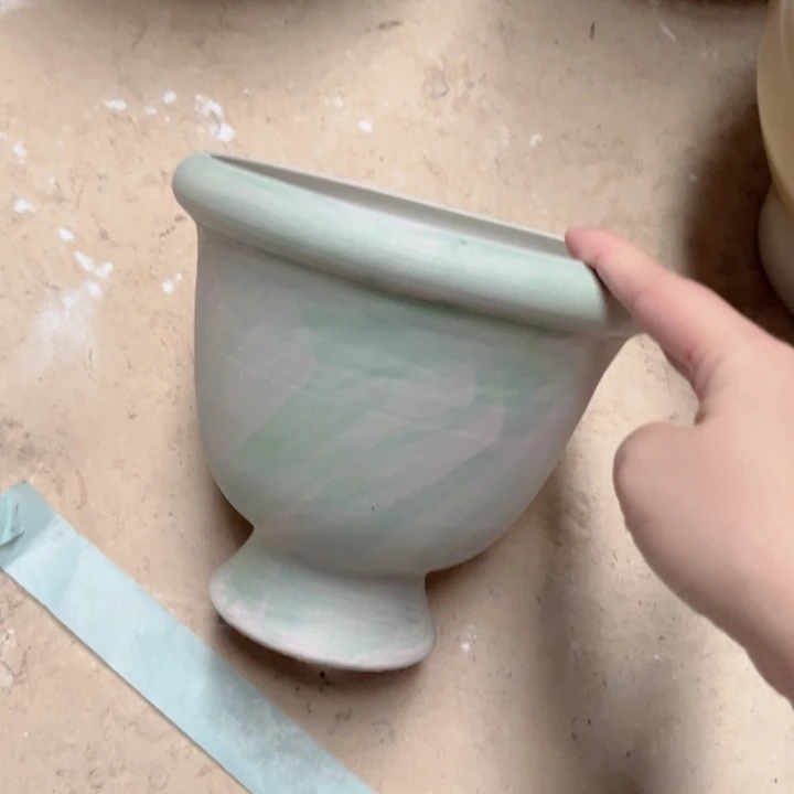 瓷片口15高15 景德镇陶瓷