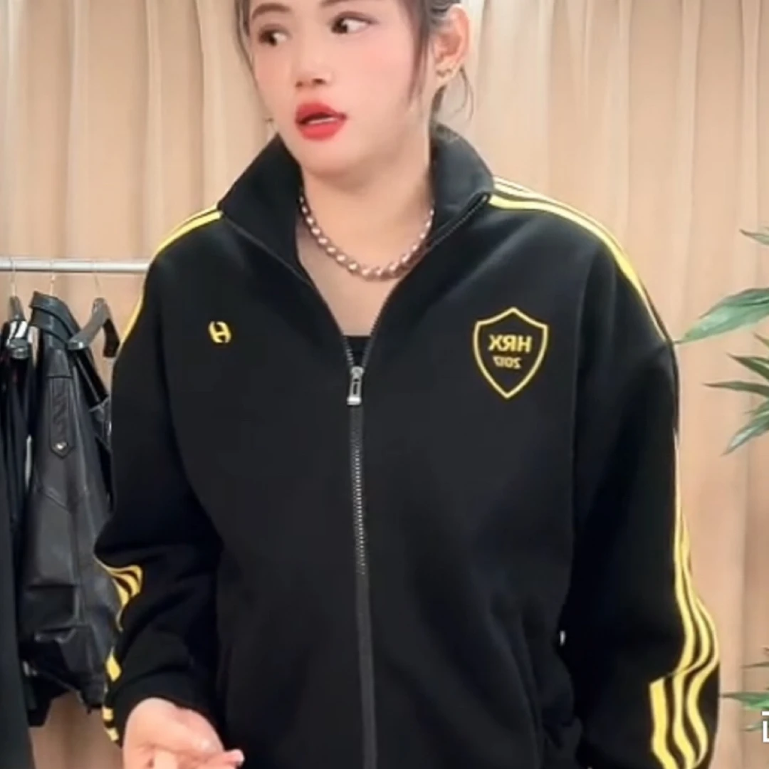 开衫薄绒卫衣 女款