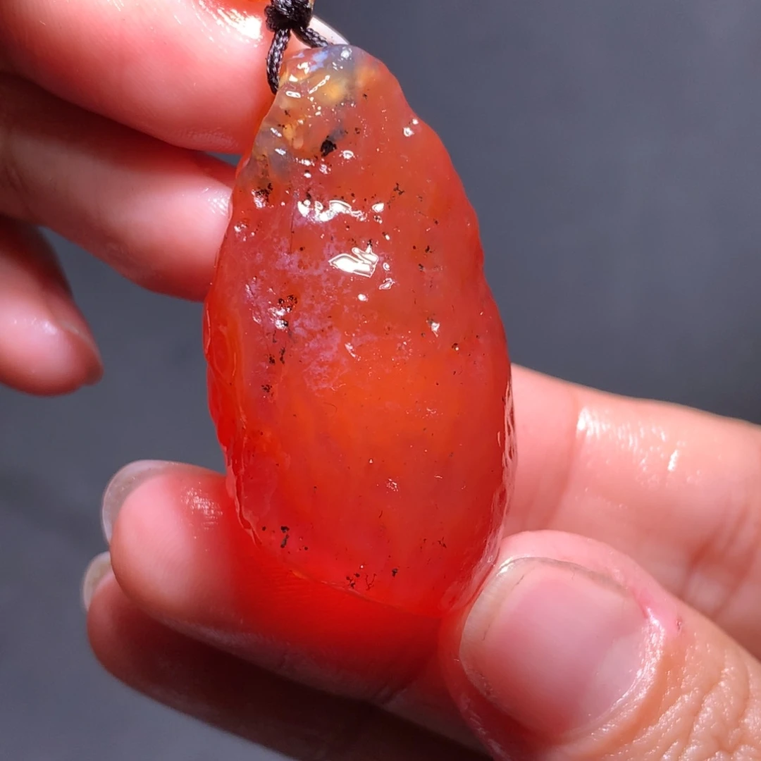 未镶嵌玛瑙/玉髓珠宝半成品