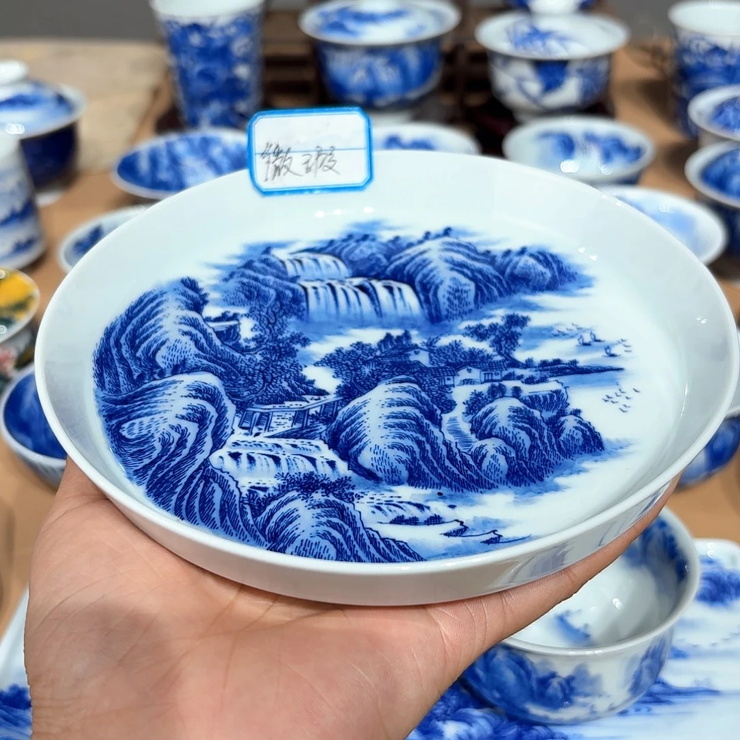 景德镇纯手工手绘壶承