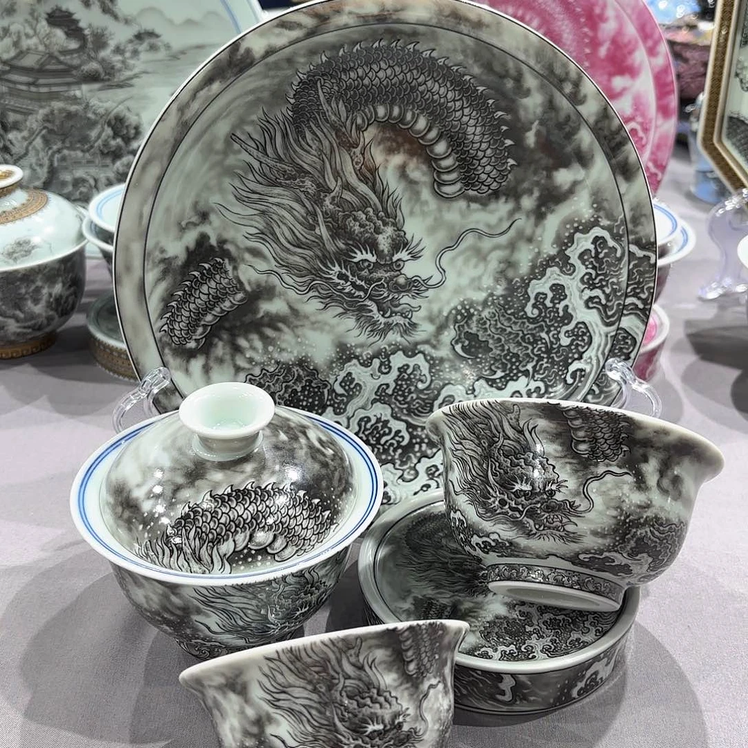 瓷片景德镇瓷器博物陈列中心的