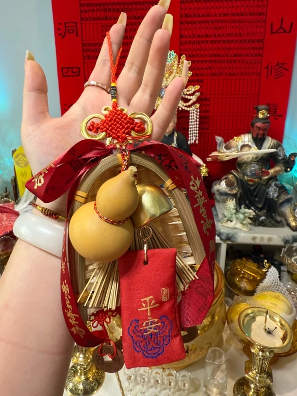 端午款「入户挂件」小扫把葫芦配饰挂件