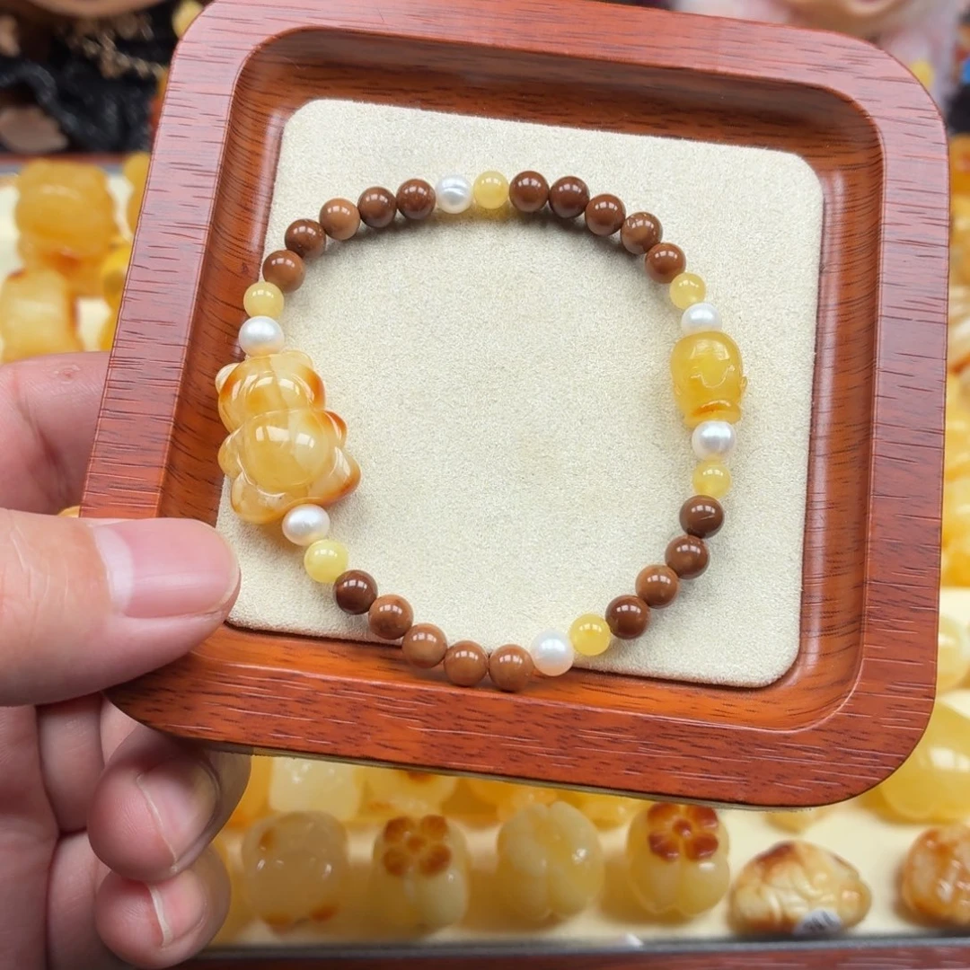 琥珀未镶嵌裸石蜜蜡