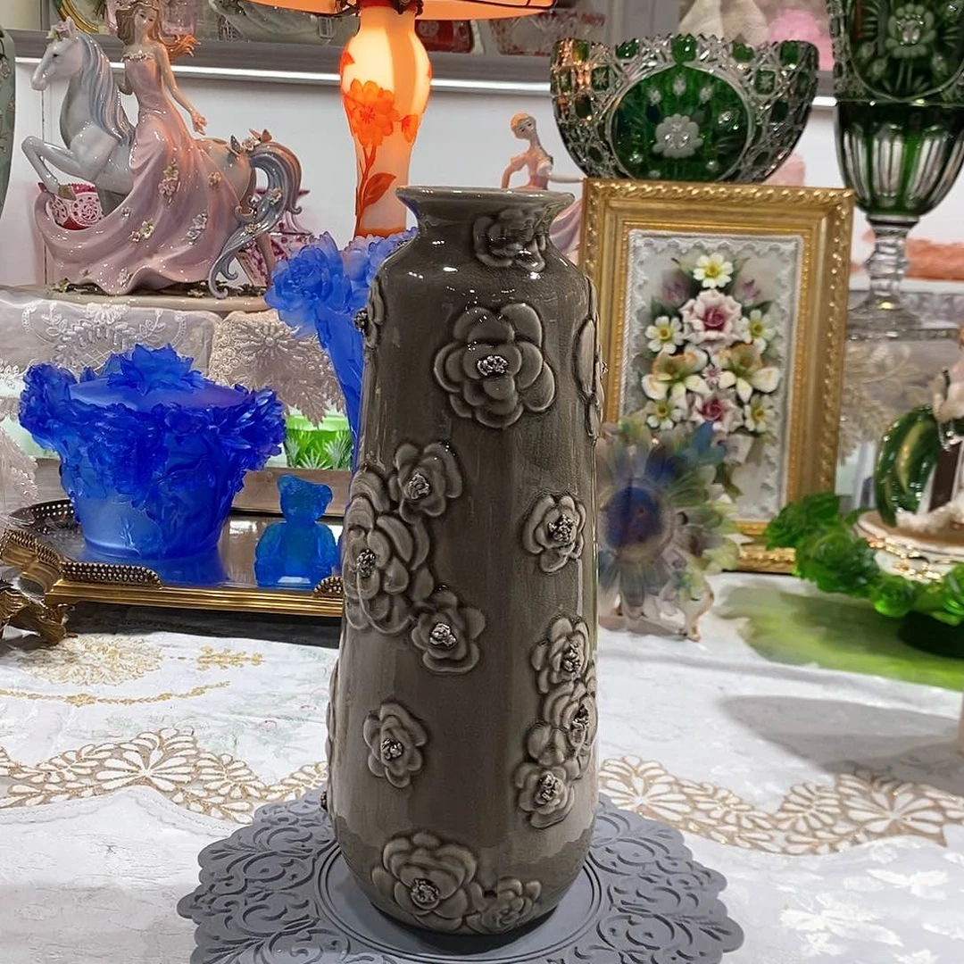 摆件 0125福利出口高温瓷花瓶