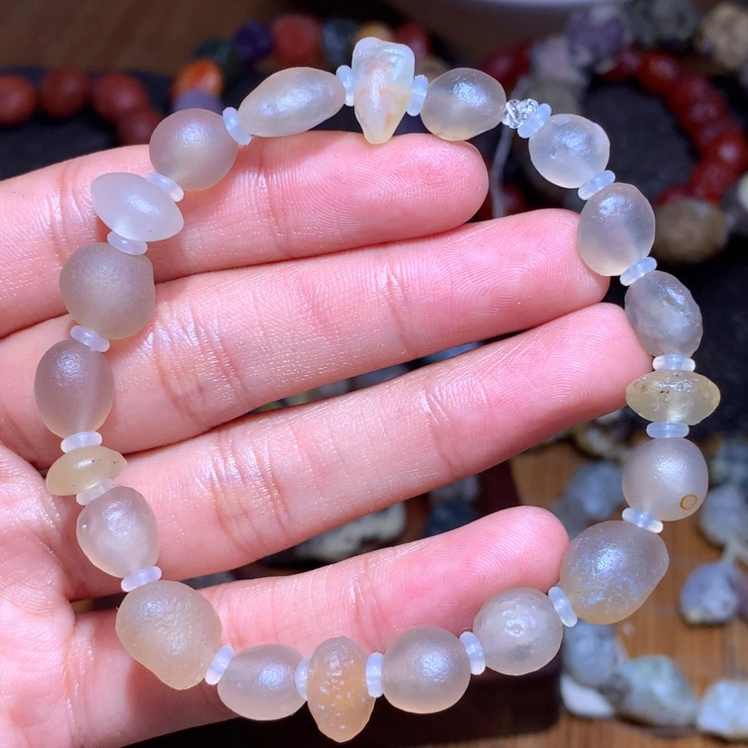 未镶嵌玛瑙/玉髓珠宝半成品