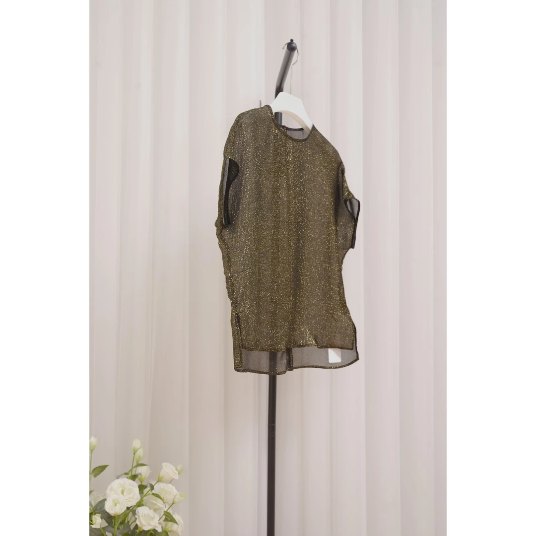 2025文哥工作室新品女夏季高定上衣气质时尚Mook-33591