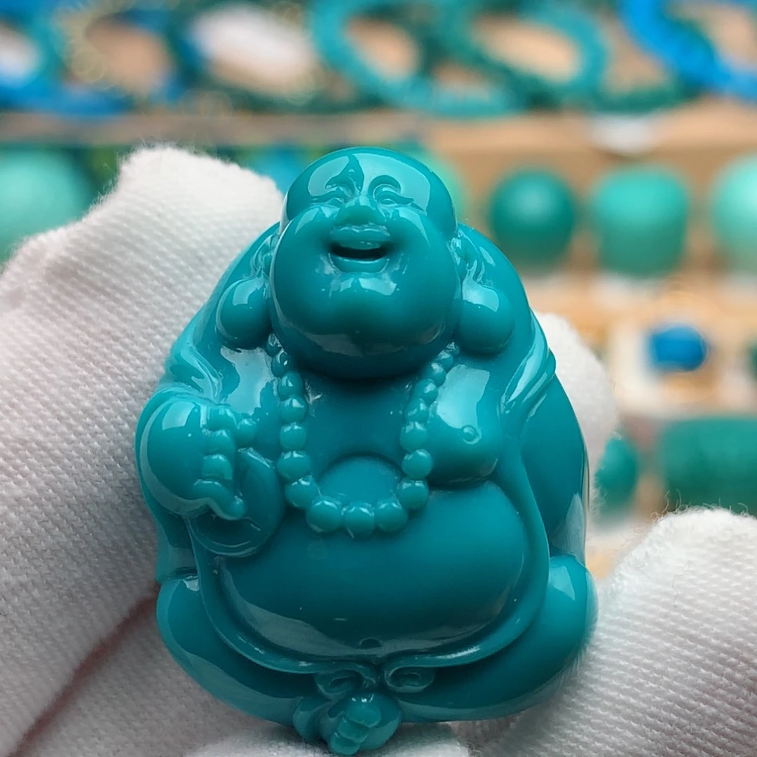 未镶嵌绿松石珠宝奇石