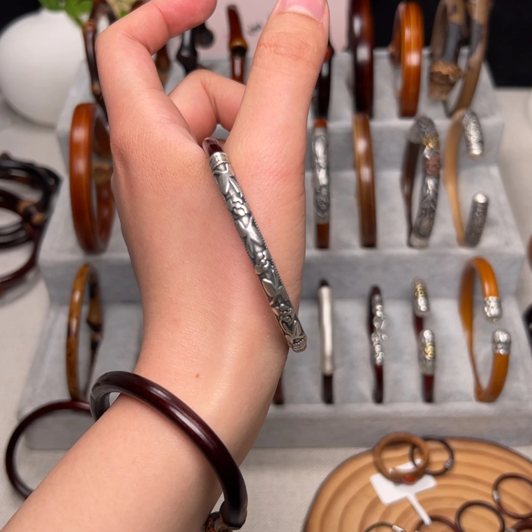 苍***泽手串/手链藤类鸡血藤手镯