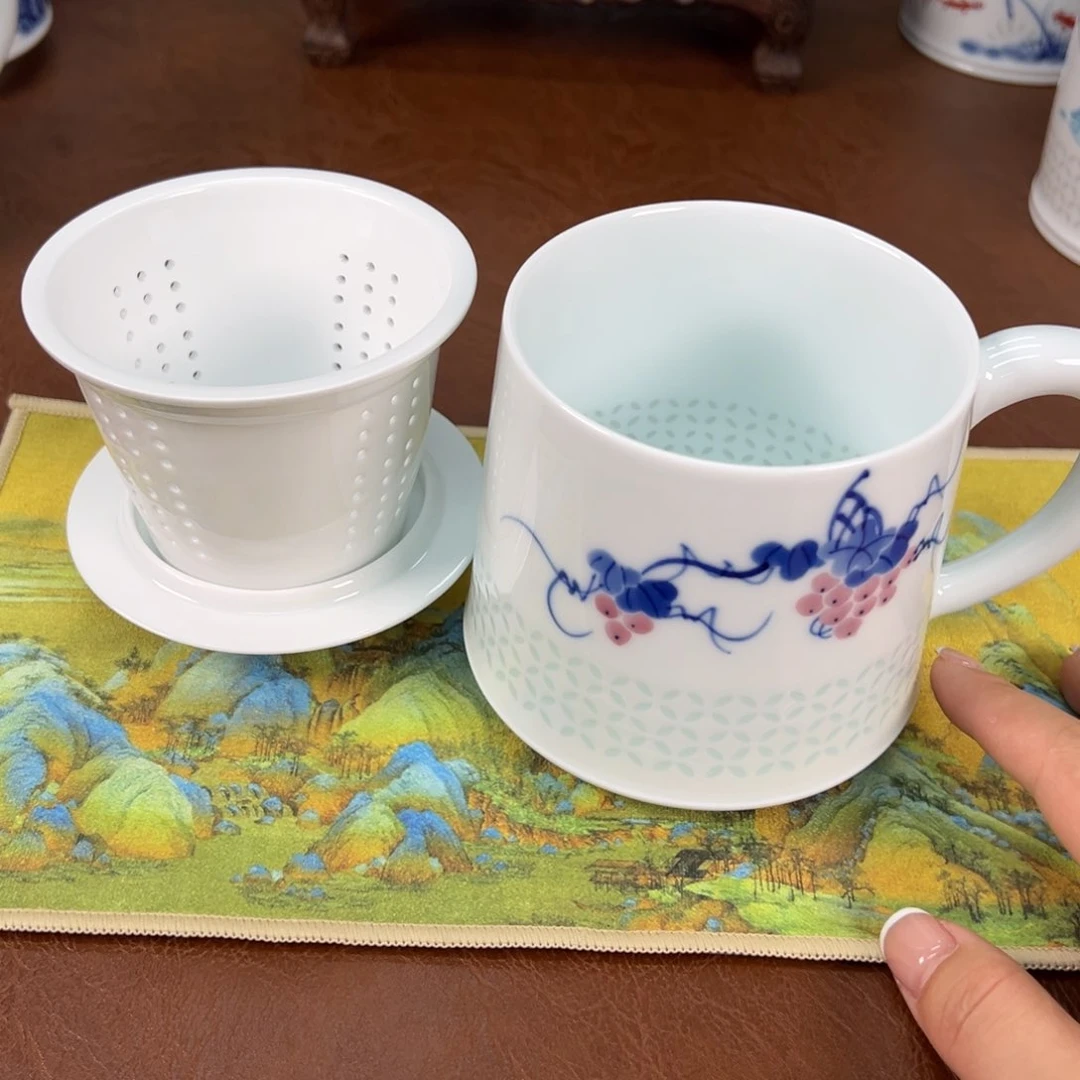 非*鱼景德镇陶瓷高温陶瓷