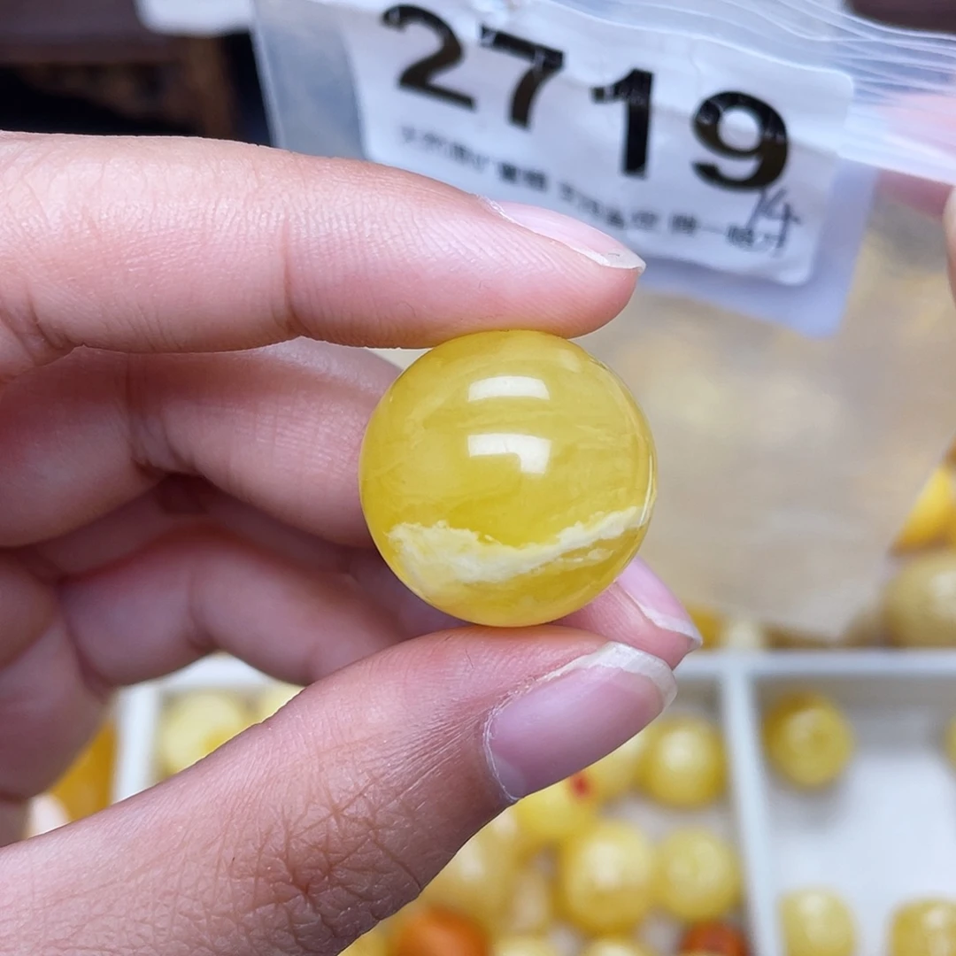 蜜蜡未镶嵌珠宝奇石20.2砂纹