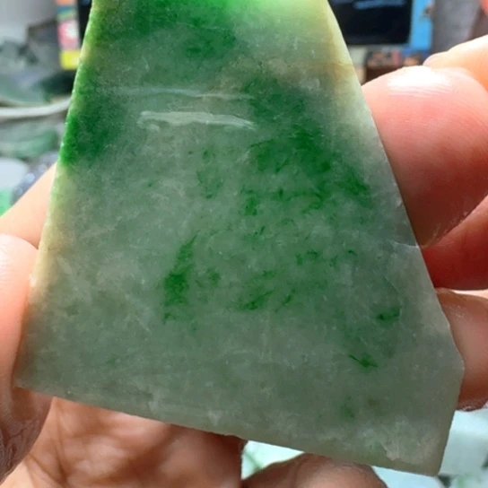 翡翠未镶嵌颈饰344522