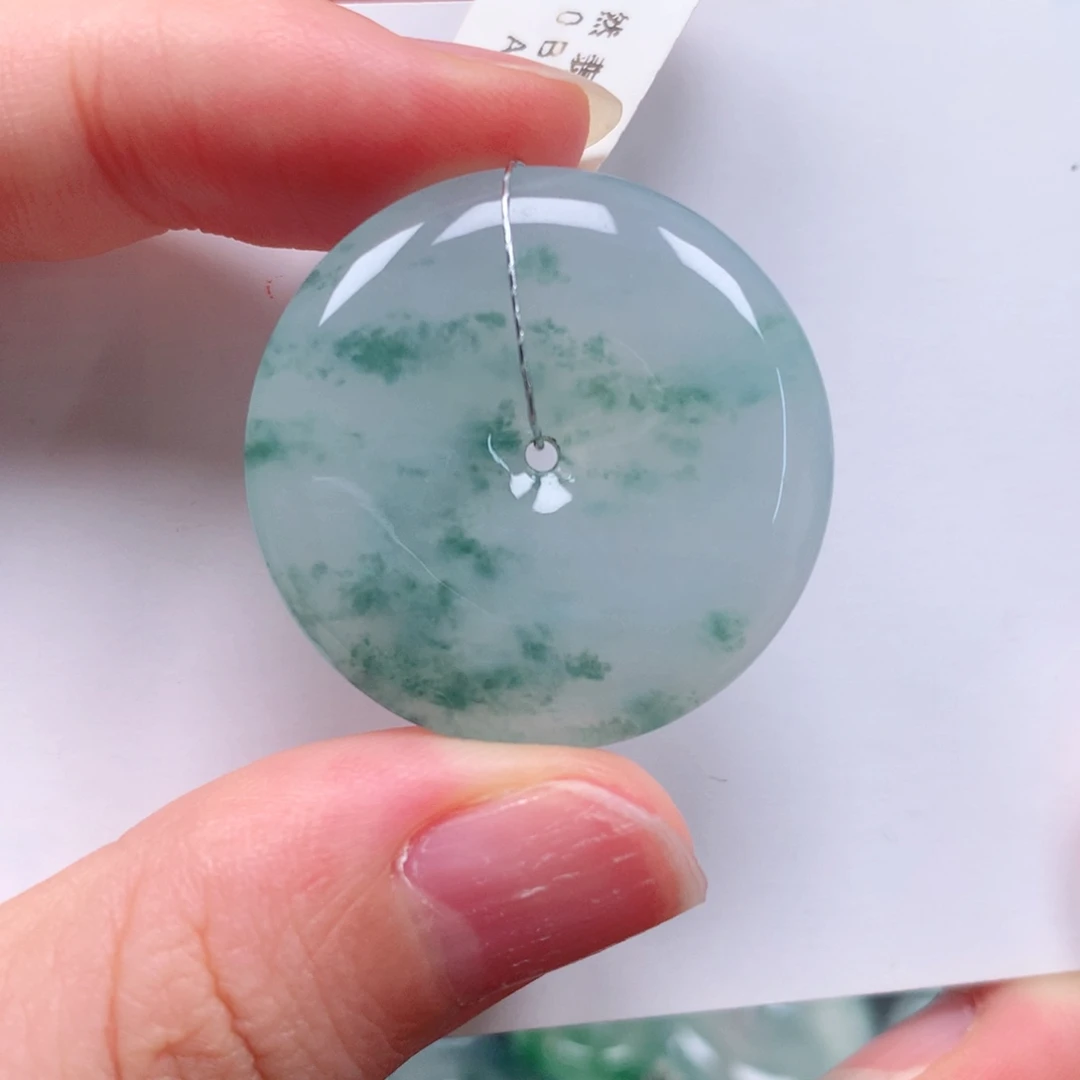 颈饰未镶嵌翡翠天然翡翠