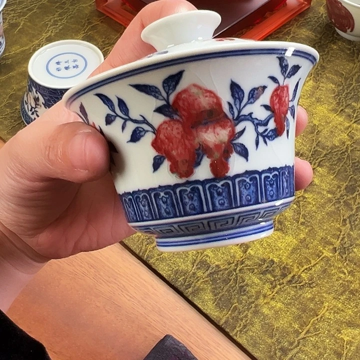 微瑕臻玉古坊原矿孔雀石釉里红