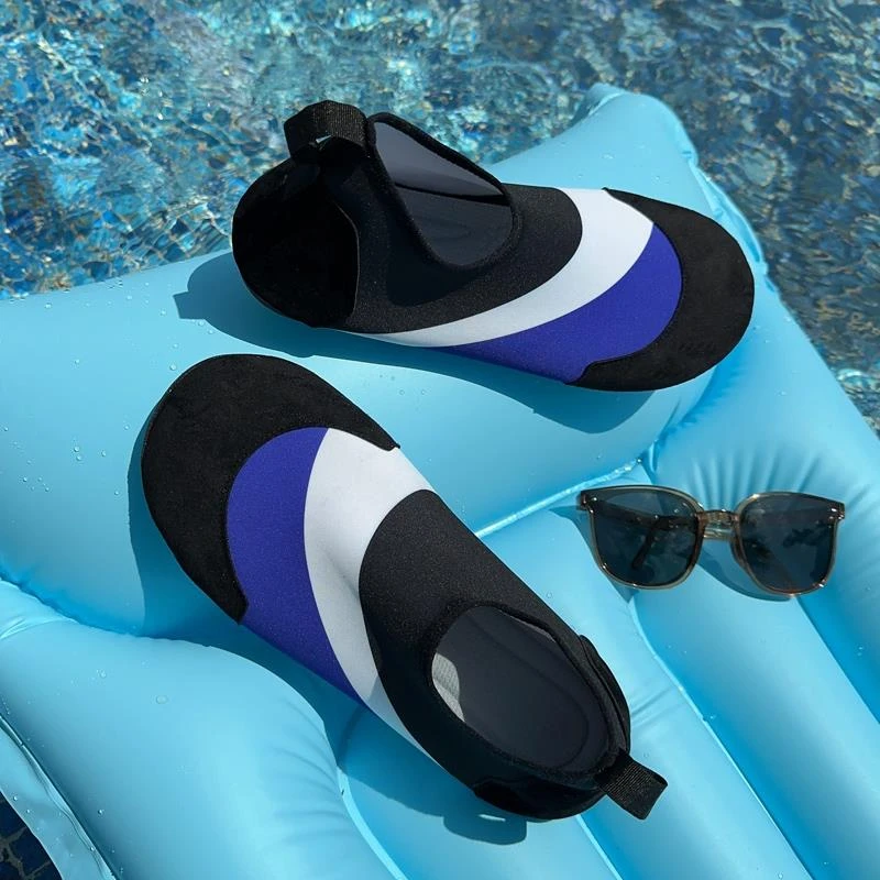 BASITU新款沙滩袜鞋亲子儿童水上乐园防滑软底男女游泳鞋轻便防撞