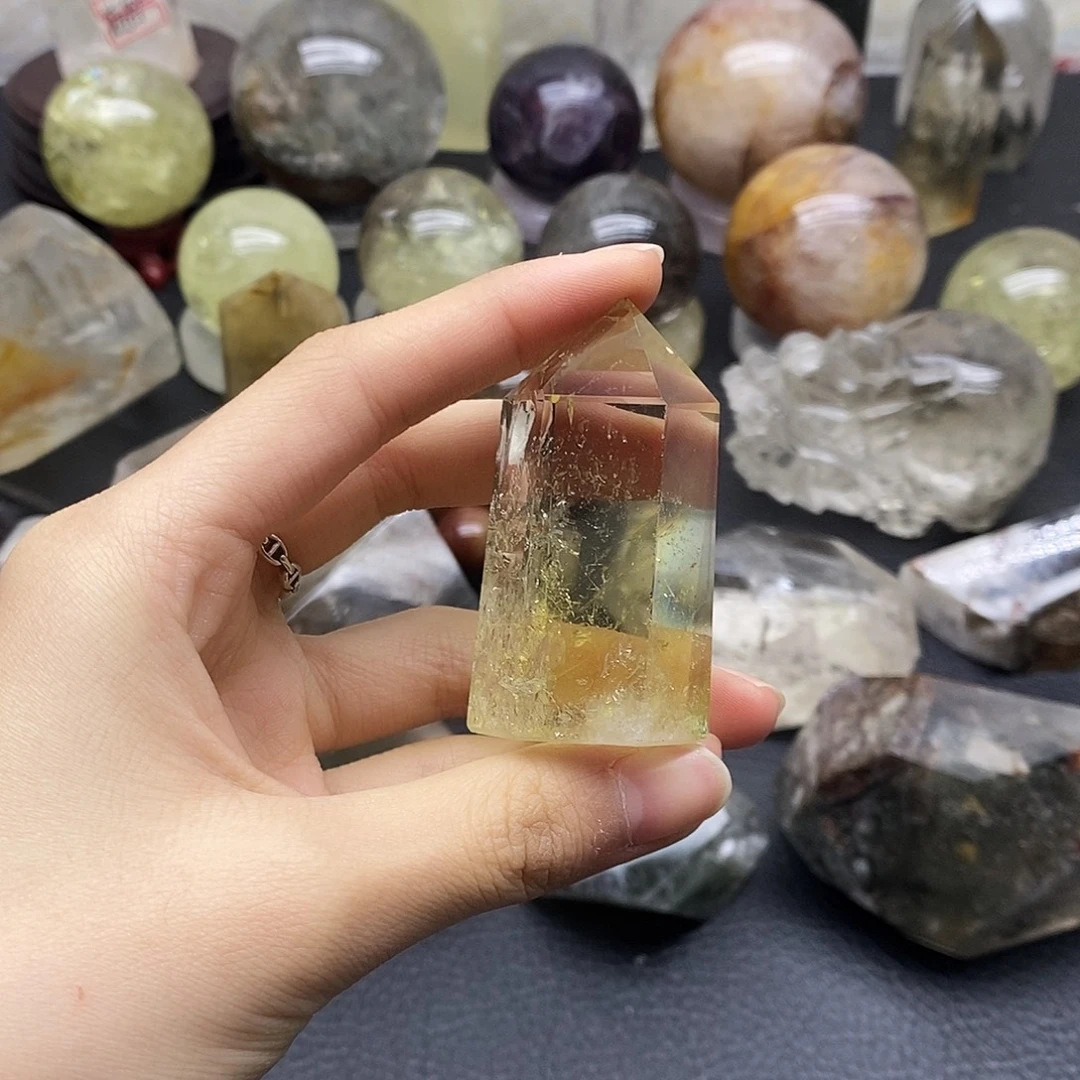 珠宝半成品未镶嵌水晶126水晶石