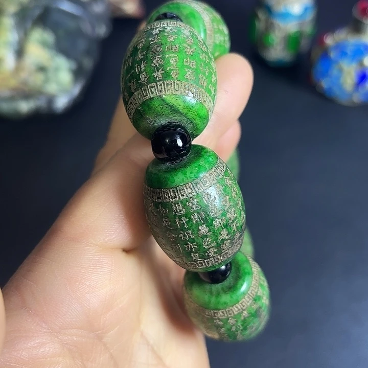 白玉菩提把件一个一个