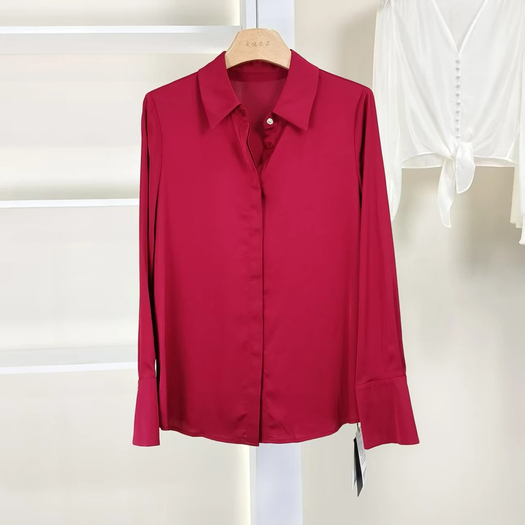 麦迪尚品【衣S】50601188春夏简约时尚百搭衬衫品牌撤柜