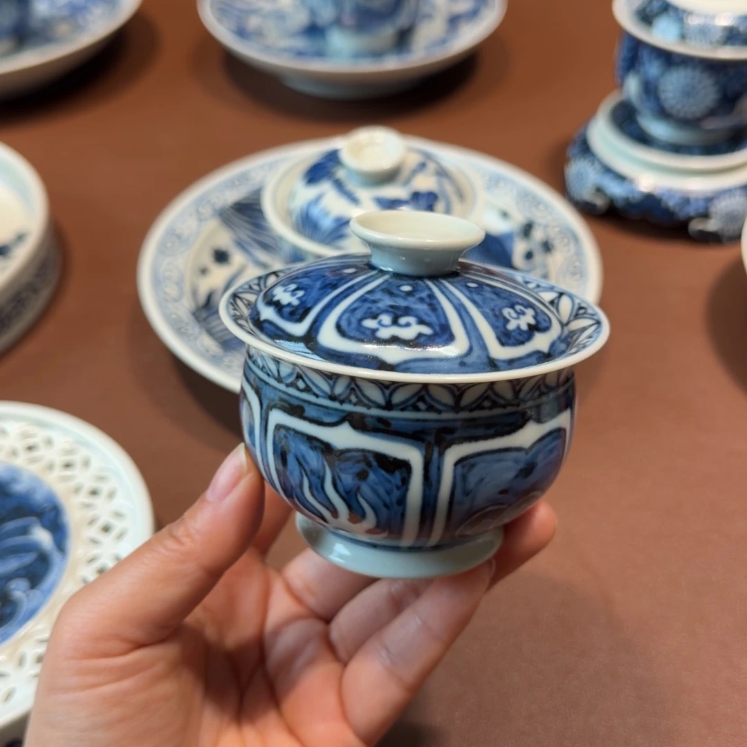 手工手绘茶具微瑕