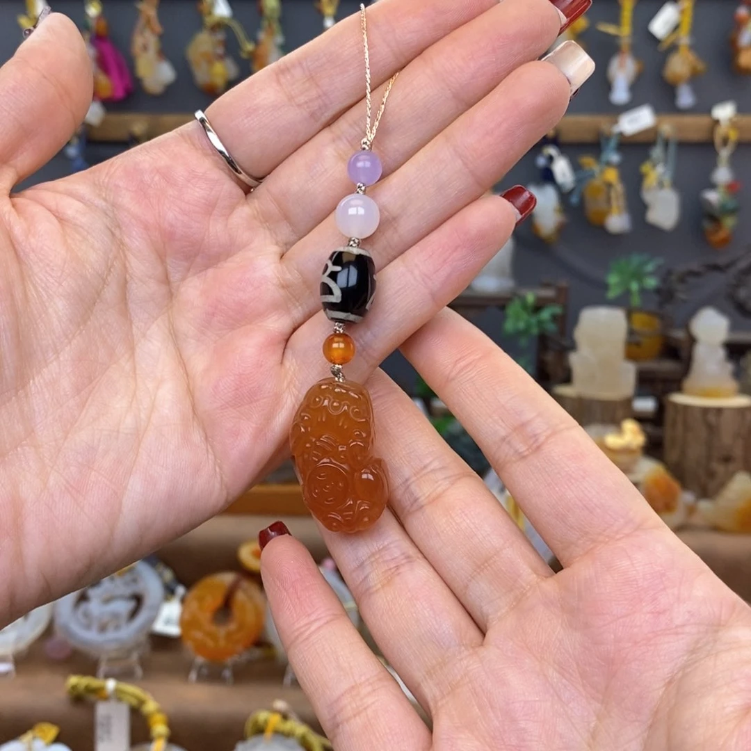 玛瑙/玉髓车挂未镶嵌8888885858