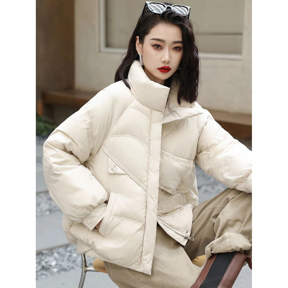 【甜心专属】3361羽绒服2025年正品白鸭绒休闲保暖显瘦百搭冬季外套